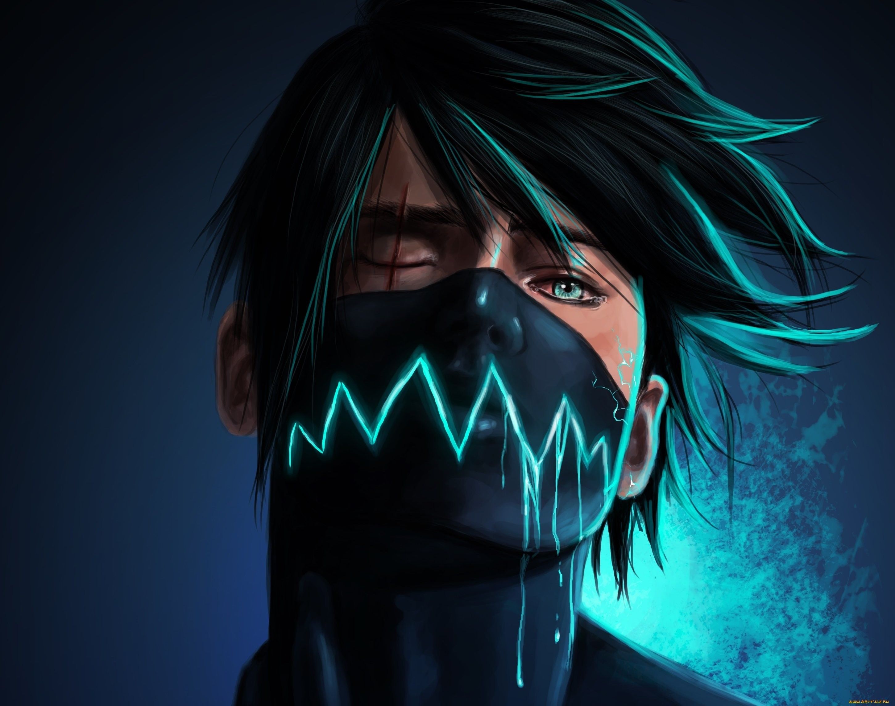 Featured image of post Anime Boy Mask Wallpaper