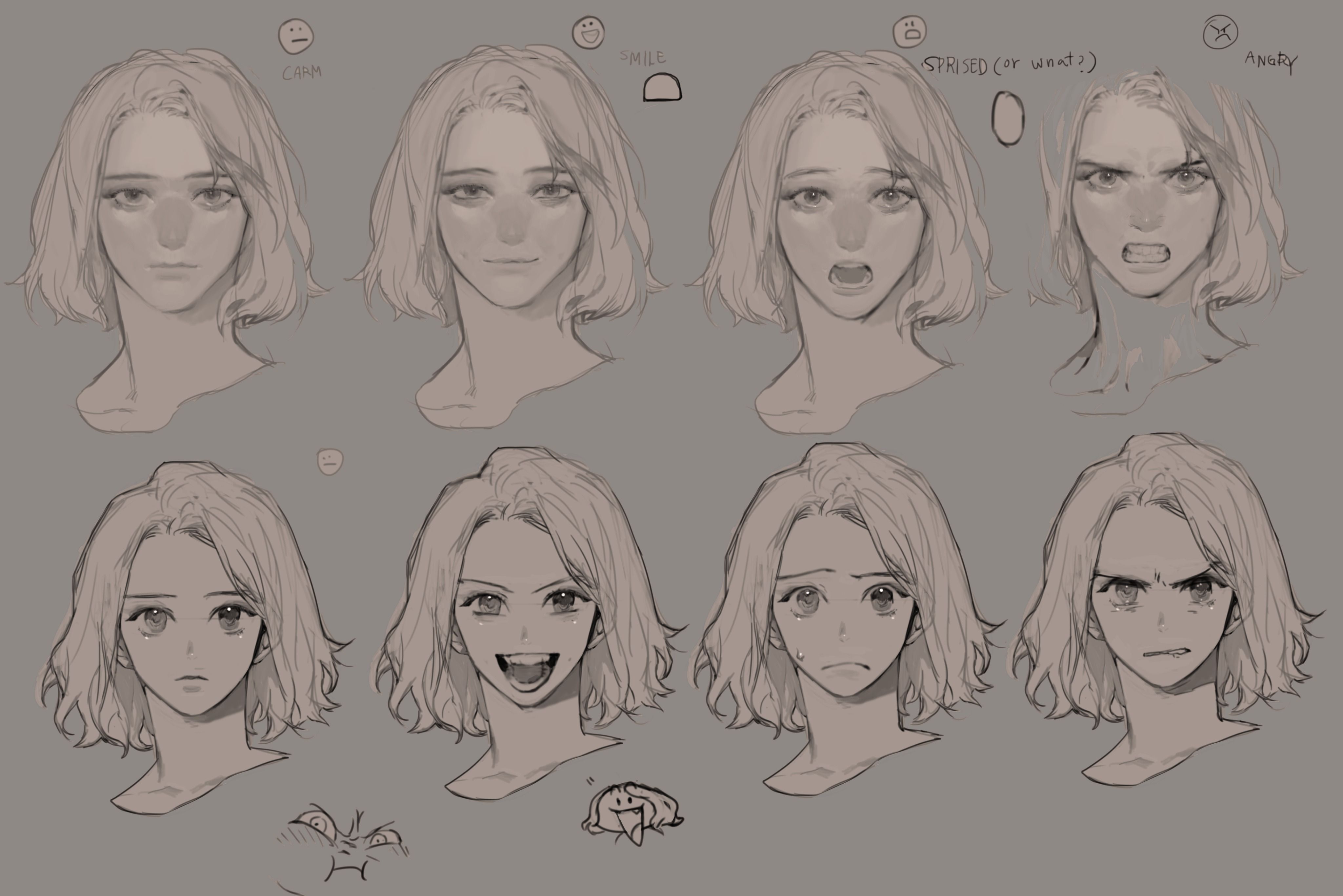 Featured image of post Base Female Face Reference Drawing