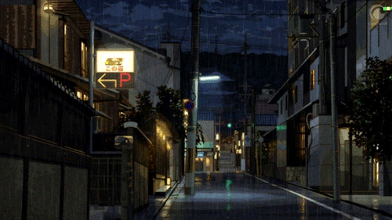 Featured image of post City Rain Anime Gif