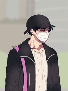 Featured image of post Cool Aesthetic Anime Boy With Face Mask