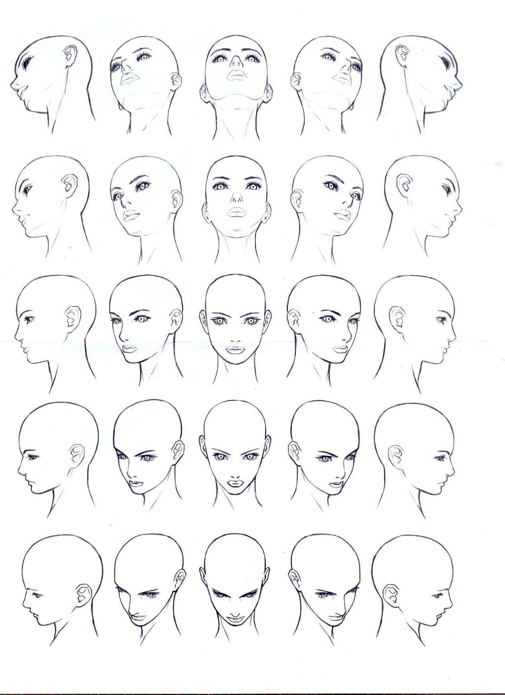 Featured image of post Drawing Reference Female Face Poses