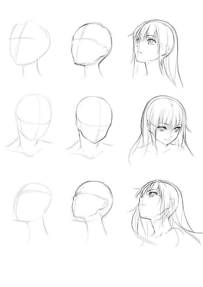 Featured image of post Female Face Reference Drawing Anime