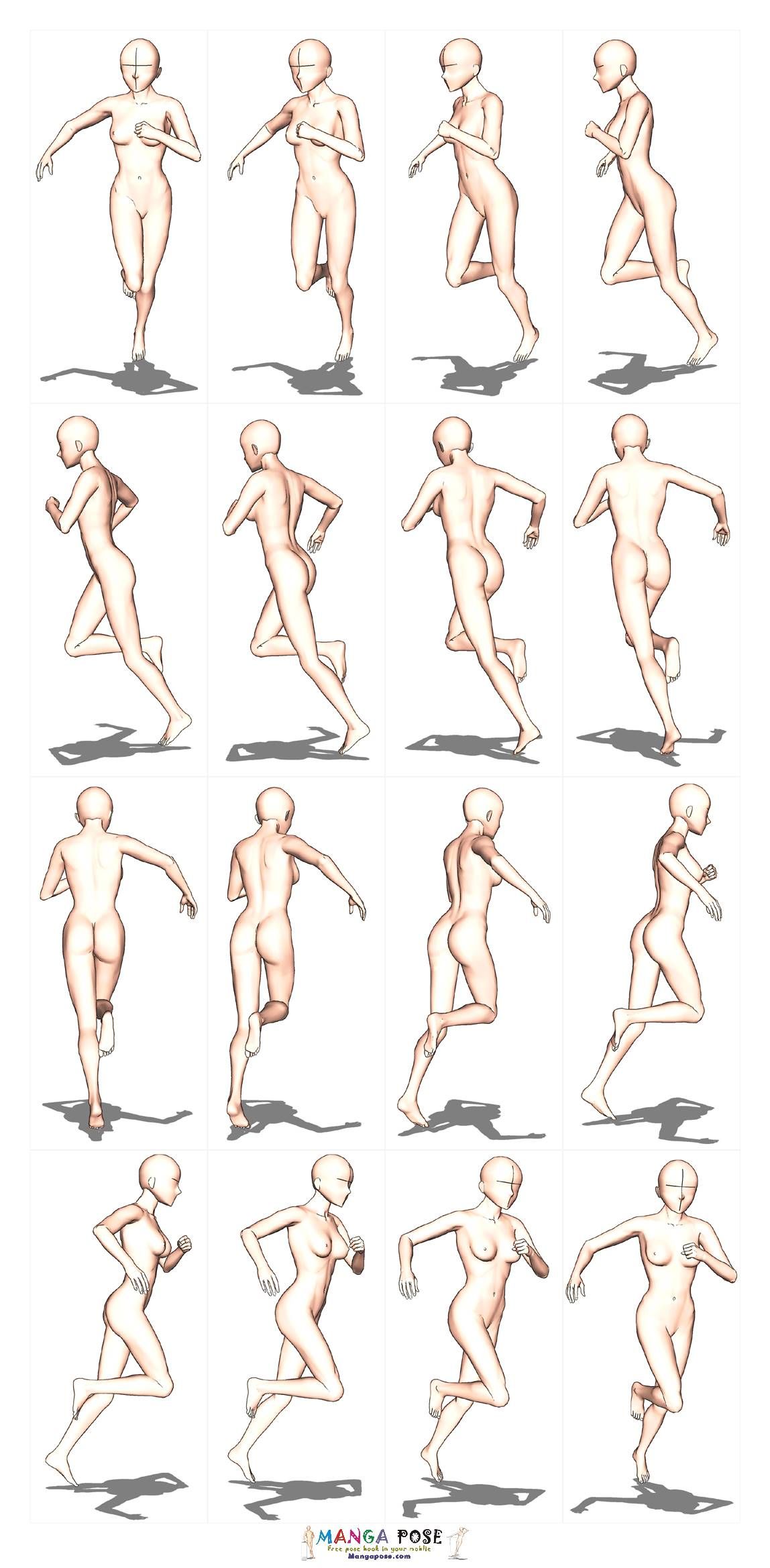 Featured image of post Female Running Poses Drawing